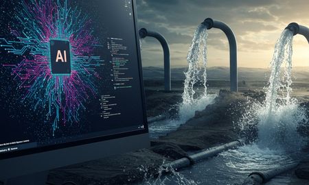 La verdad sobre la inteligencia artificial y el desperdicio de agua.