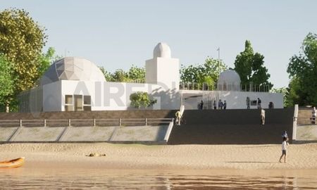 El planetario será un nuevo atractivo turístico para la ciudad de Santa Fe. El planetario será un nuevo atractivo turístico para la ciudad de Santa Fe.