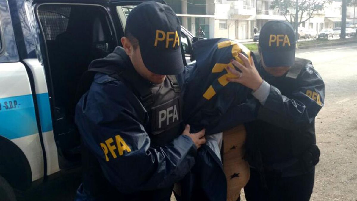 El día que Policía Federal detuvo a la mujer vinculada a Los Monos.&nbsp;