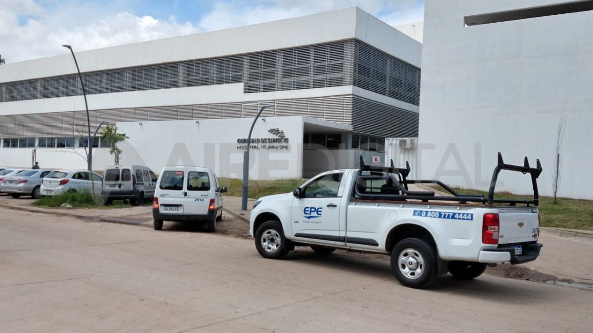 El hombre fue trasladado por el servicio de emergencia 107 al Hospital Iturrarspe