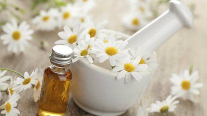 Mascara facial de manzanilla para tener la