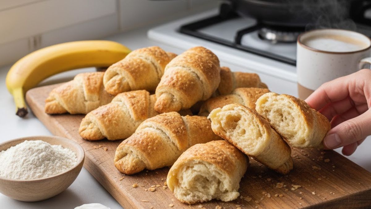 Receta de medialunas.