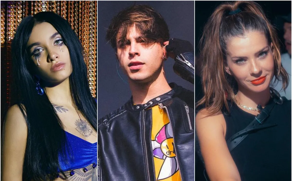 Bajo la mirada de la China Suárez: qué hizo Rusherking al cantar el tema en donde nombra a María Becerra