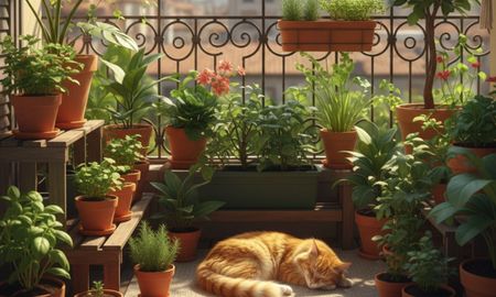 Las plantas seguras para tener en el balcón si tenés gatos. Las plantas seguras para tener en el balcón si tenés gatos.