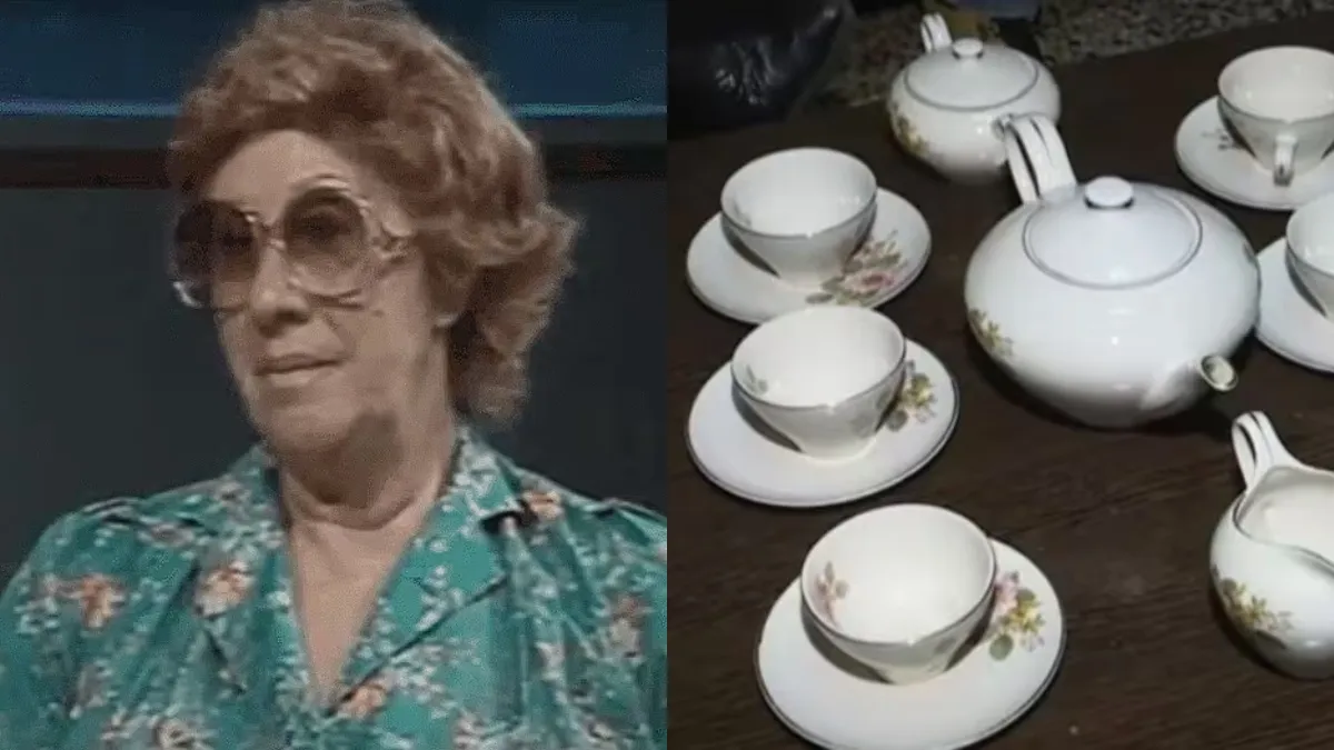 El hijo de Yiya Murano encontró las tazas del veneno y las subasta: Quiero convertir algo siniestro en bueno