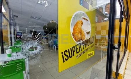 La estación Dale Gas fue baleada el lunes a las 21. La estación Dale Gas fue baleada el lunes a las 21.