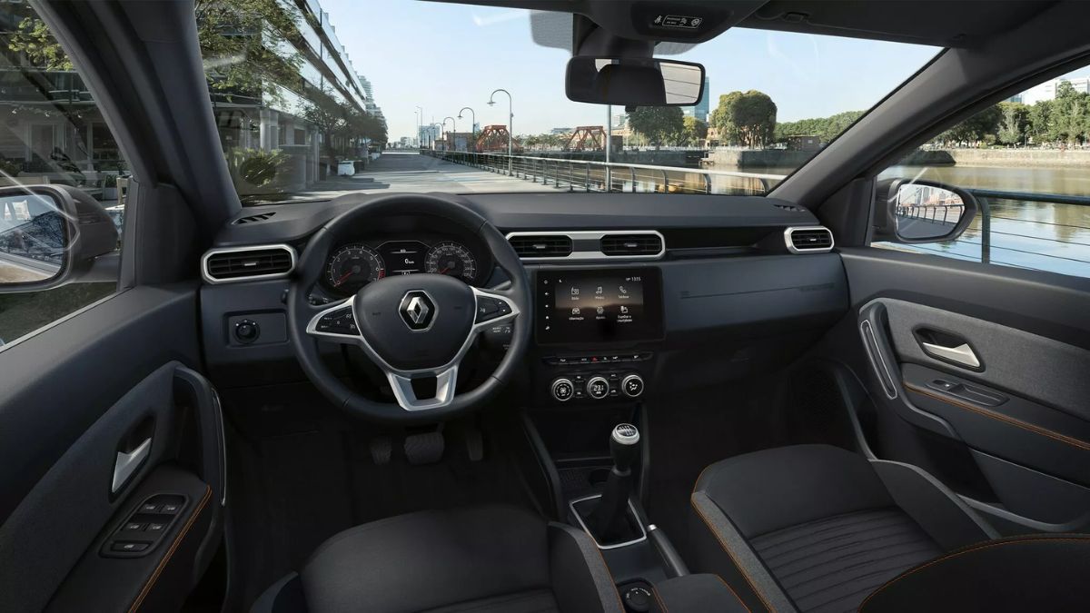 Así es el interior de la Renault Duster. Así es el interior de la Renault Duster.
