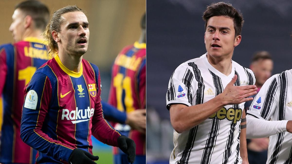 El Barcelona y la Juventus estarían trabajando en un intercambio de jugadores que incluye a Paulo Dybala y Antoine Griezmann.