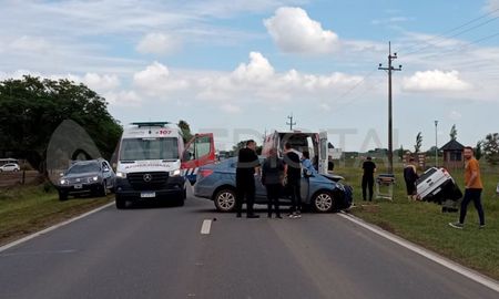 Fue a la altura del peaje de la localidad del departamento Las Colonias. Fue a la altura del peaje de la localidad del departamento Las Colonias.