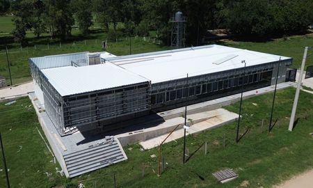 La construcción del nuevo Centro de Salud de Arroyo Leyes alcanzó el 70% de avance. Tendrá consultorios, farmacia y sala de observación.