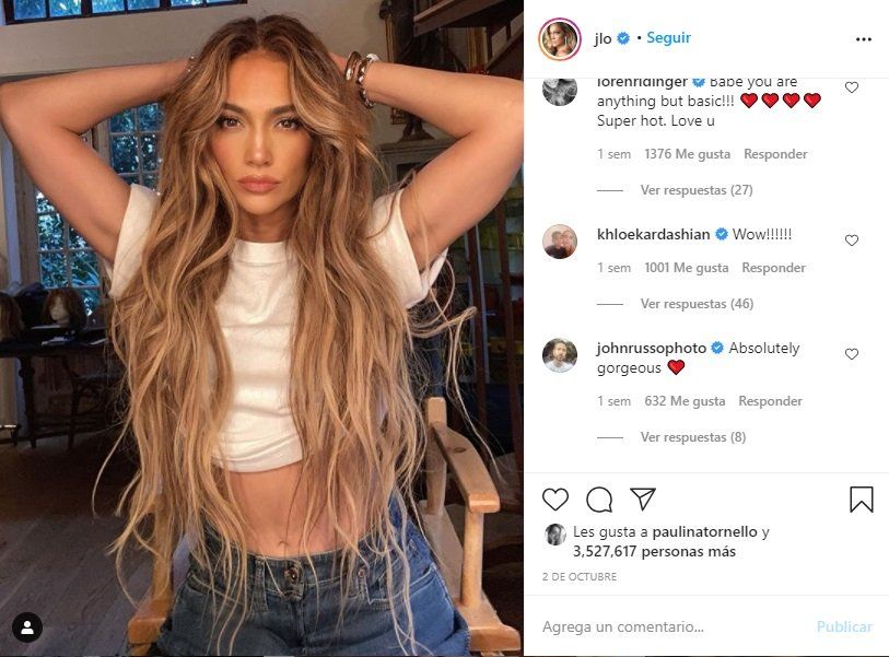 LA ACTRIZ IMPACTÓ EN SUS REDES SOCIALES