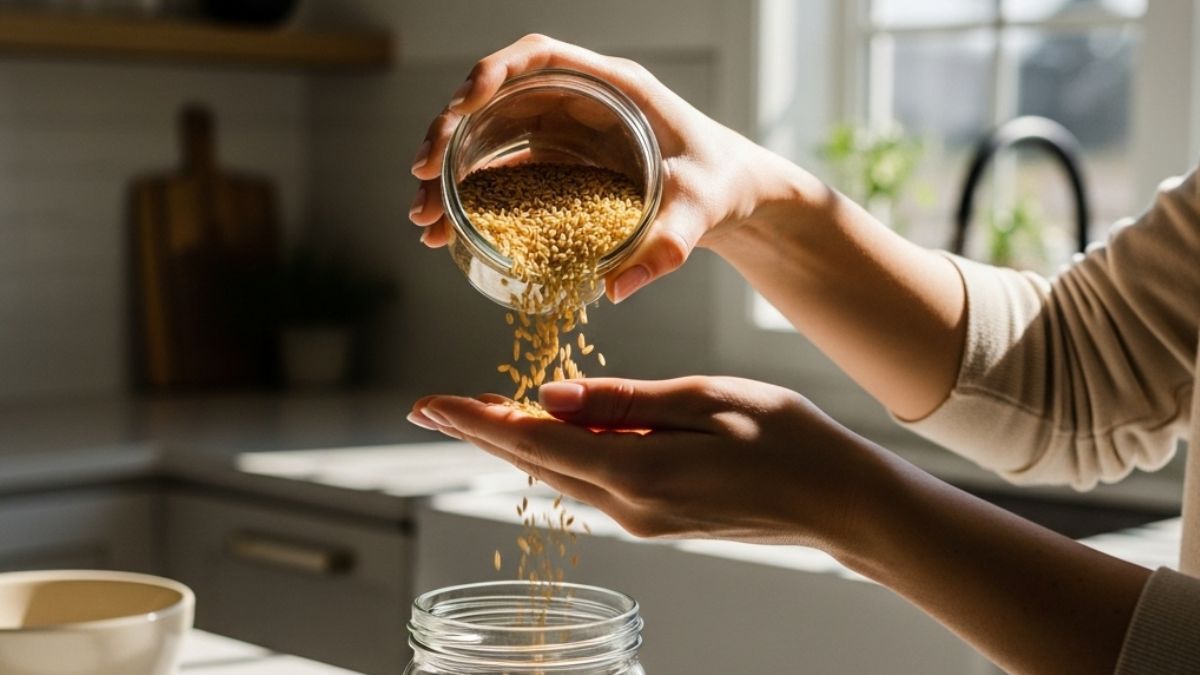 Ritual del frasco con granos: paso a paso