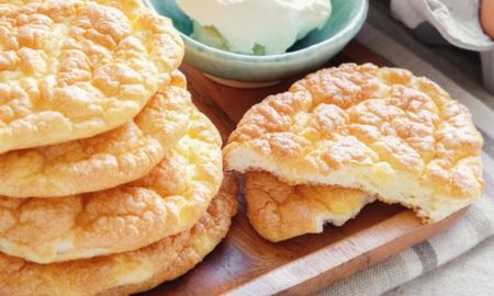 Todos los detalles para hacer pan nube de la mano de Paulina Cocina.