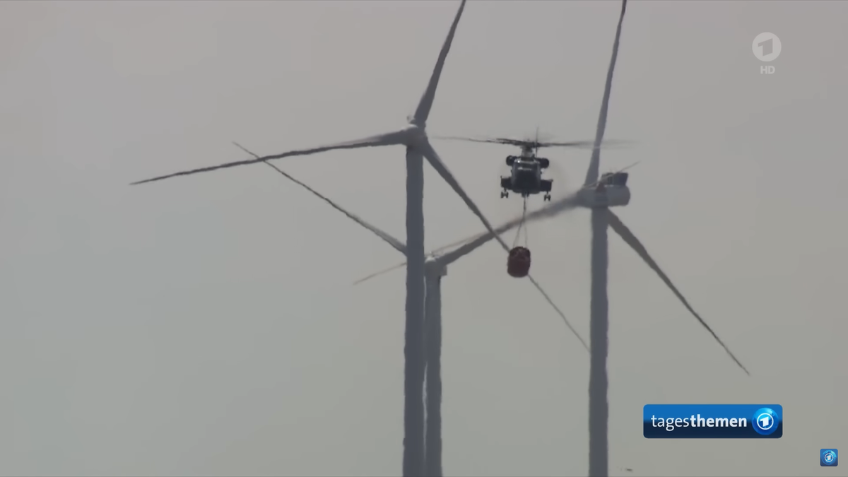 Un OVNI fue visto en Alemania.