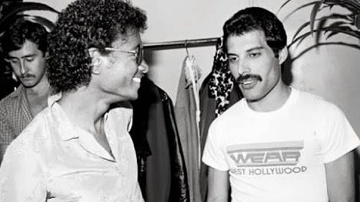 Michael Jackson y Freddie Mercury en la casa de los Jackson