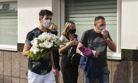 La familia del kiosquero despidió sus restos este martes. La familia del kiosquero despidió sus restos este martes.