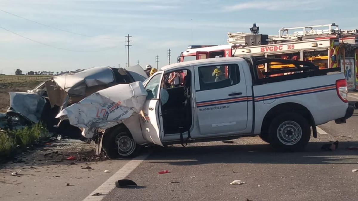 Un violento accidente en la ruta nacional 33 dejó como saldo una víctima fatal. (Foto: La Brújula 24)