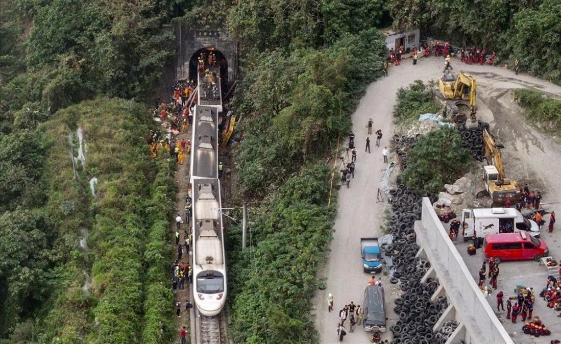 El accidente de Taiwán es una de las peores tragedias ferroviarias que tuvo el país.