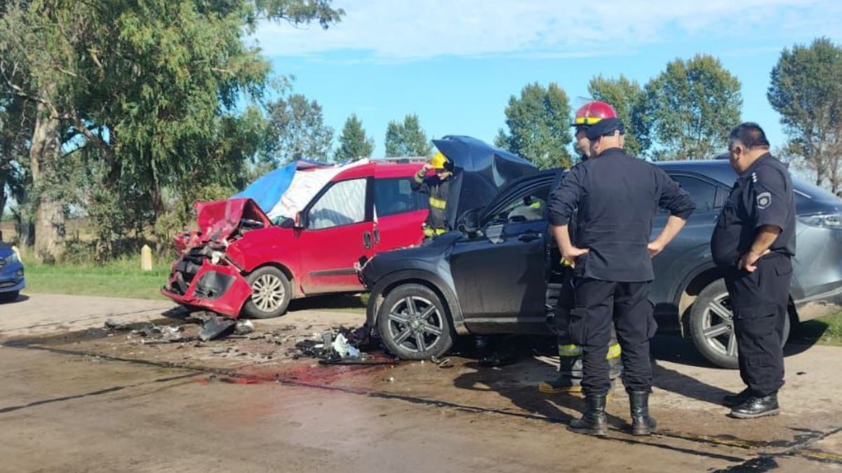 El impactante accidente se produjo sobre la Ruta Provincial 67S.