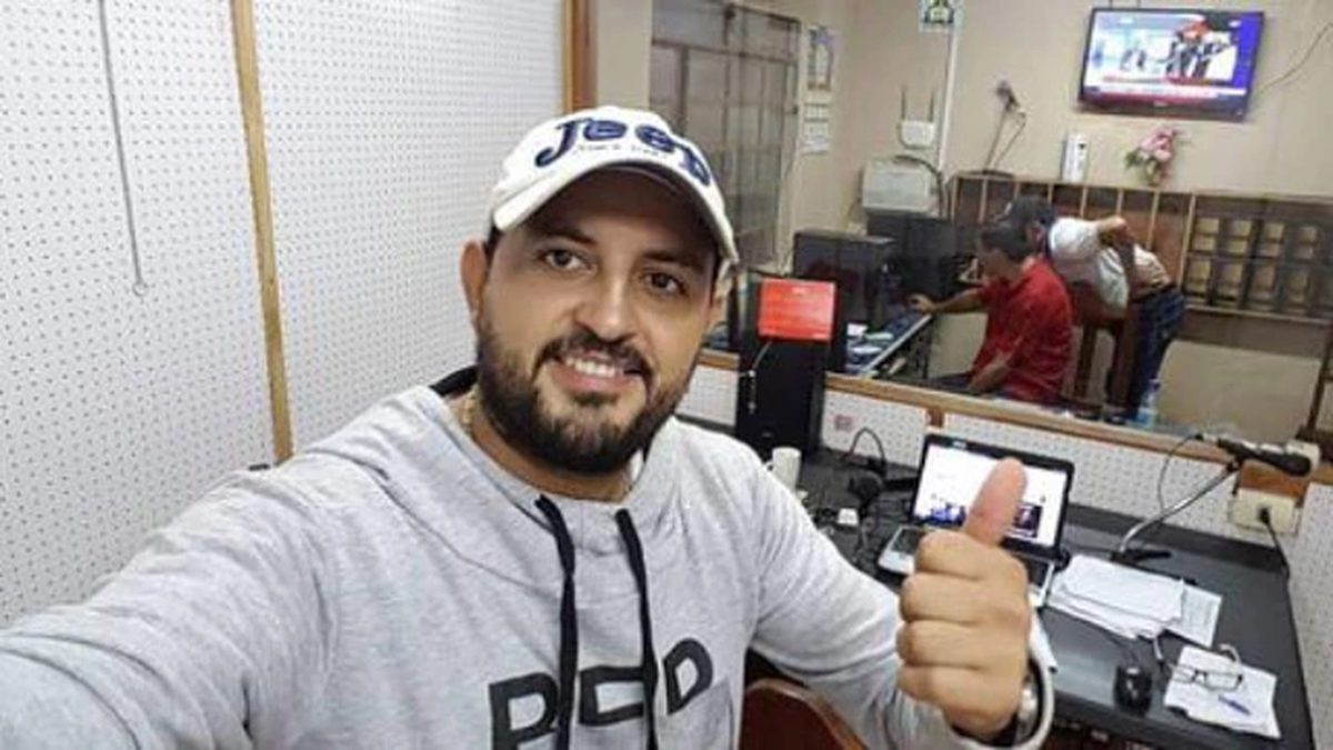 Humberto Coronel, periodista asesinado en la zona de Pedro Juan Caballero.