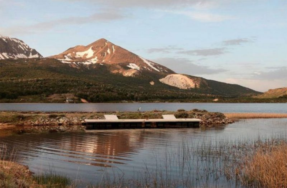 La mansión de Marcelo Tinelli en Esquel.