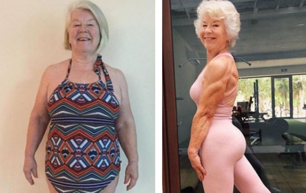 Joan MacDonald llegó a pesar 90 kilos ya sufrir varios problemas de salud. Hoy conquista las redes sociales con sus músculos y sus rutinas deportivas. &nbsp;