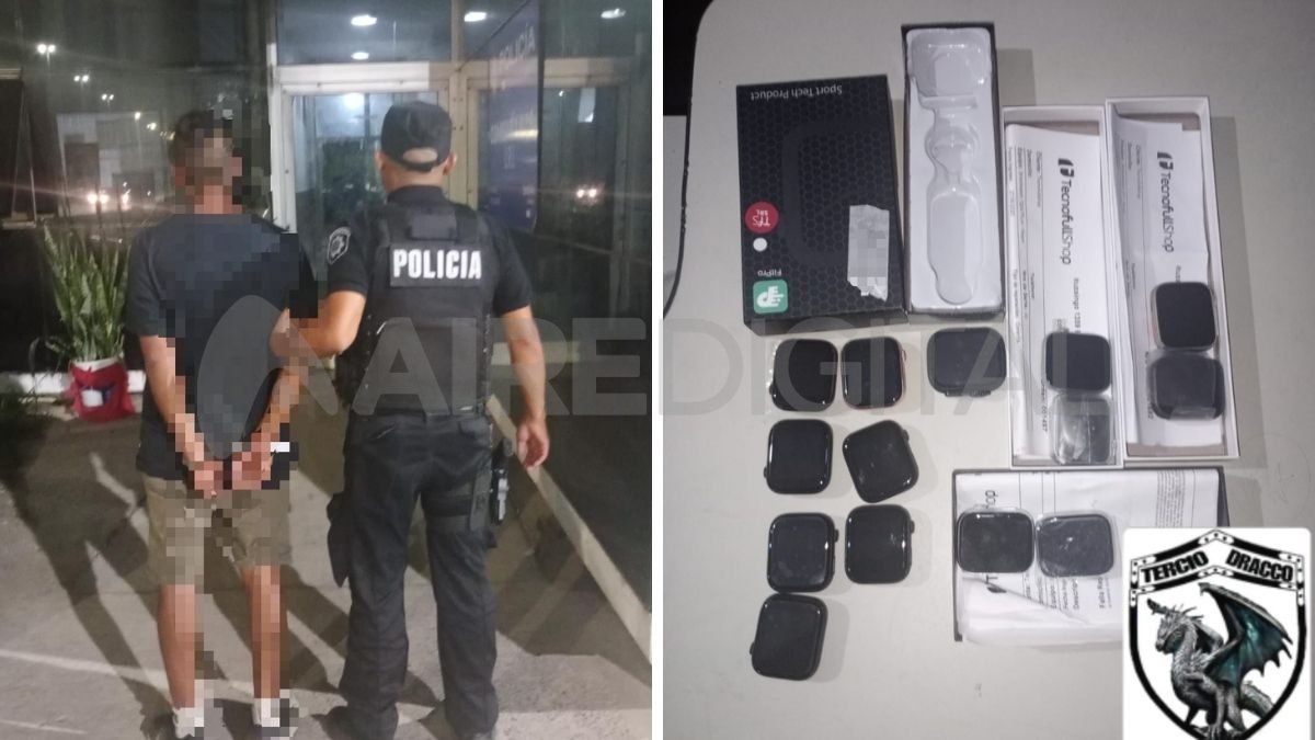 Detuvieron a un hombre de 34 años cerca de la Cárcel de Las Flores