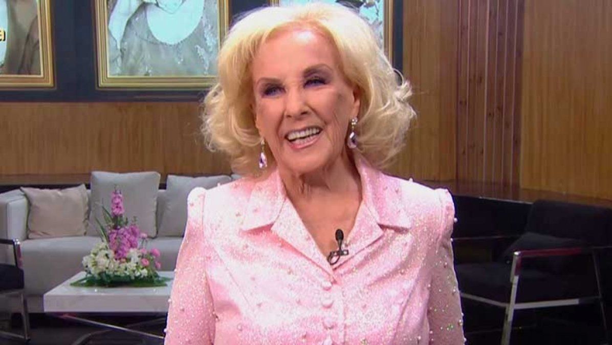 Mirtha Legrand regresó a la TV.