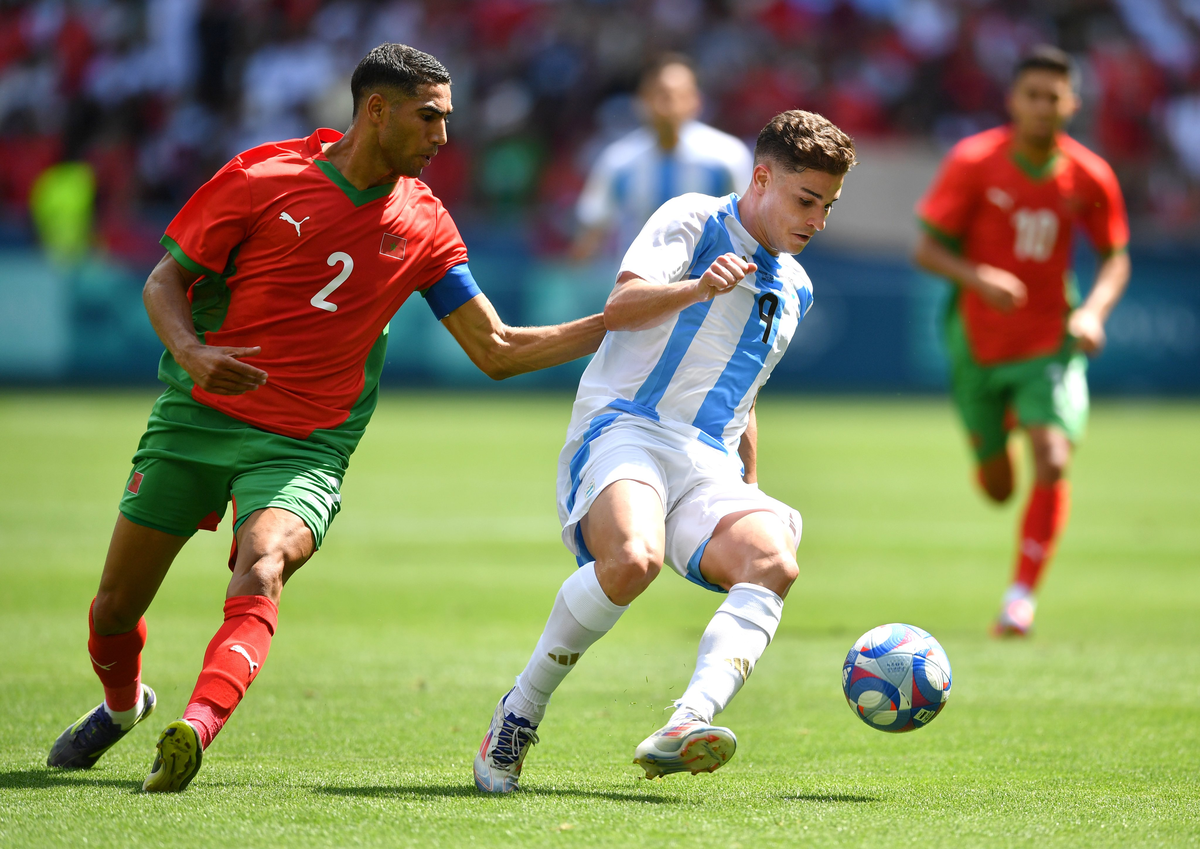 Julián Álvarez es el jugador más valioso del torneo de fútbol: los DIEZ primeros de los Juegos Olímpicos. Julián Álvarez es el jugador más valioso del torneo de fútbol: los DIEZ primeros de los Juegos Olímpicos.
