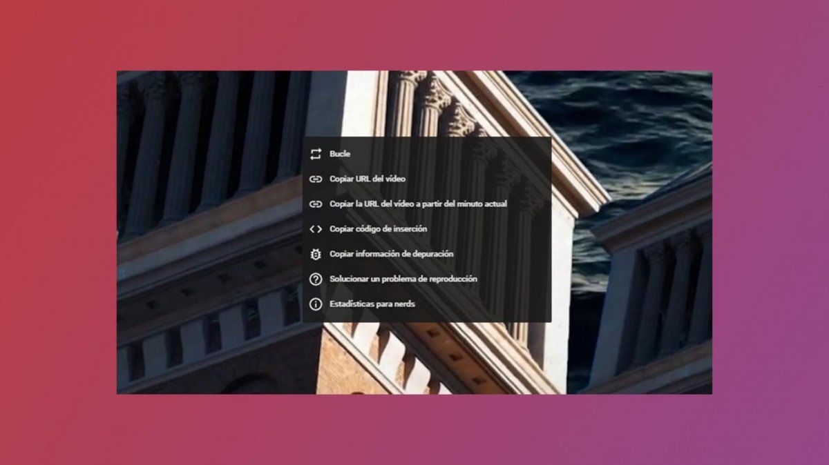 Podrá reproducirse un video infinitamente. 