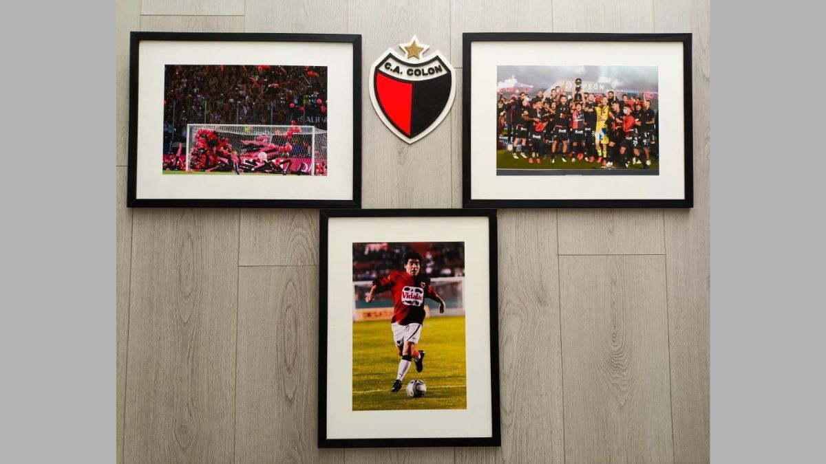 Las fotos de Col&oacute;n en la exposici&oacute;n.