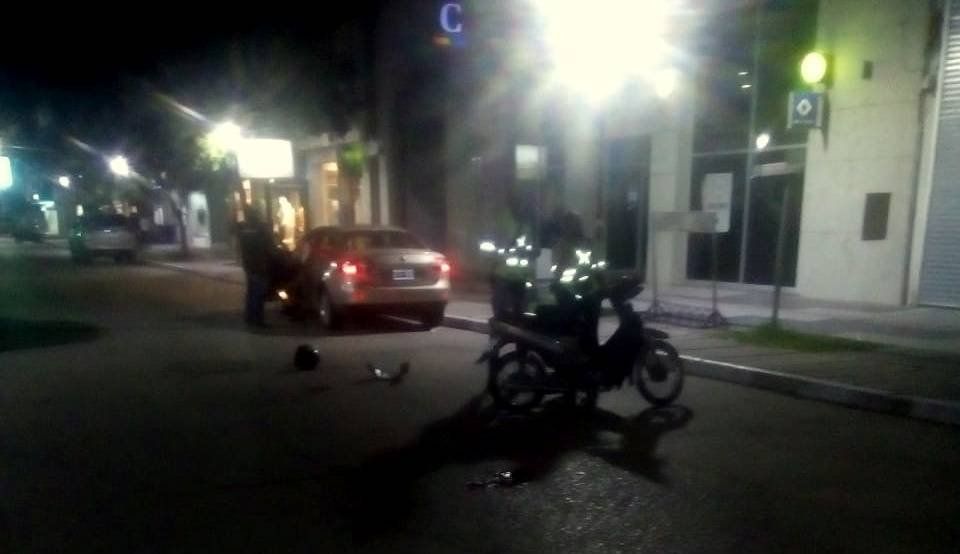 El accidente ocurrió el martes 20 de abril sobre calle General Obligado al 900. Foto: gentileza