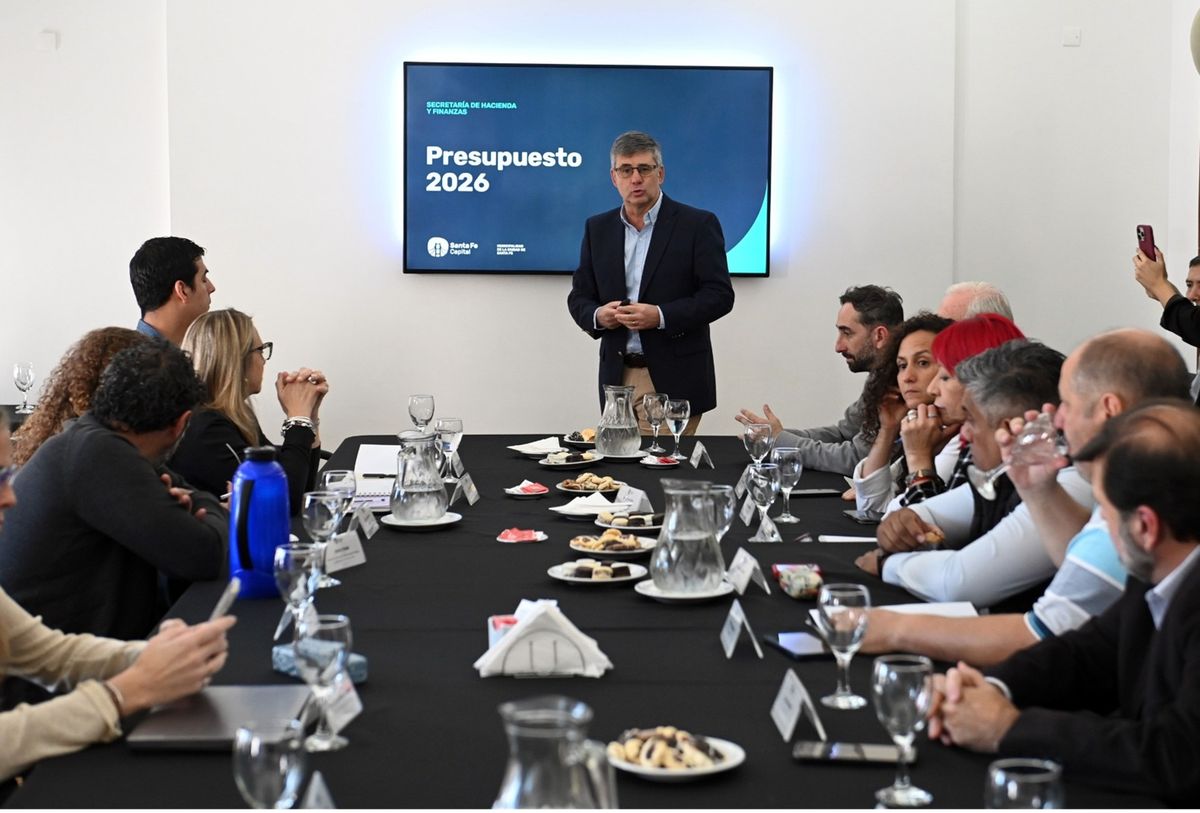 El secretario de Hacienda y Finanzas de la Municipalidad, José Serruya explicó los números del Presupuesto Municipal 2026