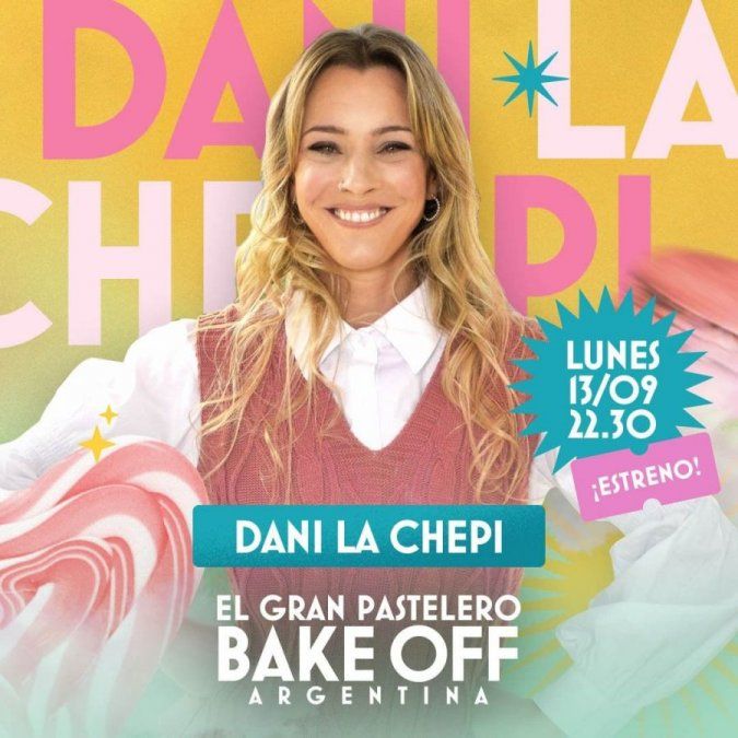 Dani La Chepi es la nueva incorporación en Bake Off Argentina.