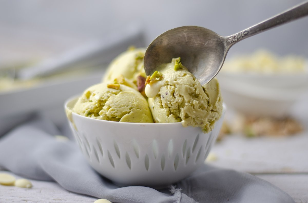 Cómo hacer el famoso helado de pistacho