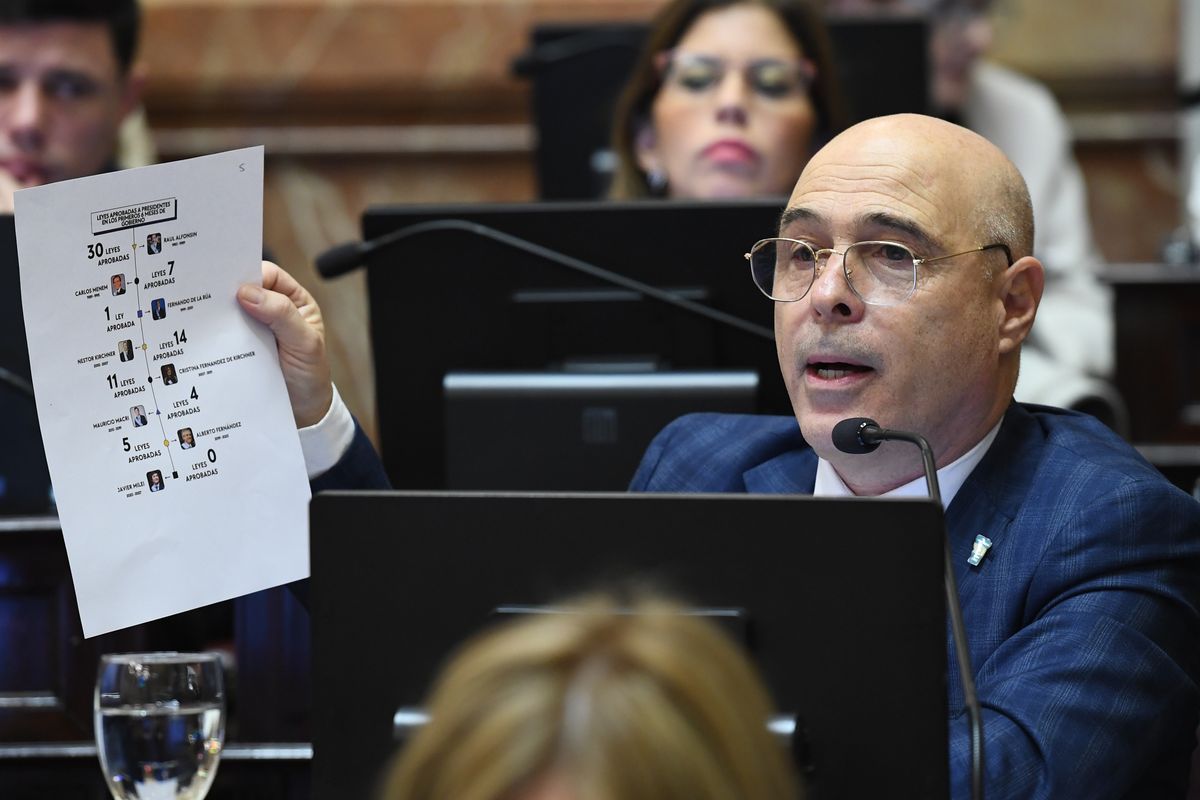 Bartolomé Abdala, miembro informante y titular Provisional de la Cámara alta. Bartolomé Abdala, miembro informante y titular Provisional de la Cámara alta.