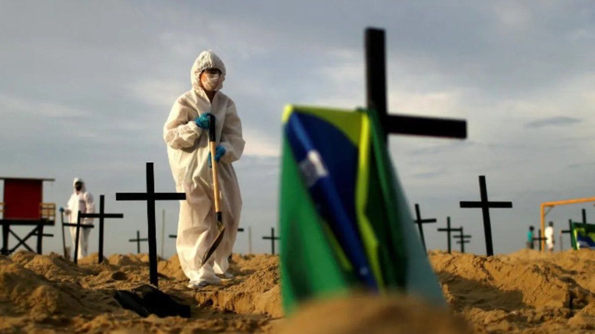 En Brasil el coronavirus ya se cobró más de 187.000 muertes.