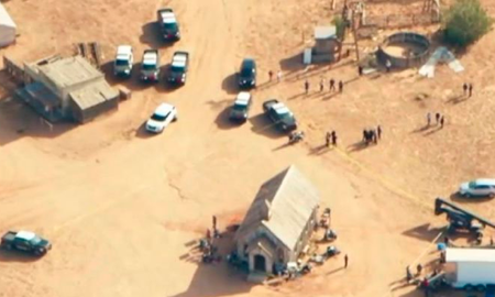 La escena en cuestión se rodaba en el Rancho Bonanza Creek, famosa locación para películas del oeste y en la que se filmaron Cowboys & Aliens y Longmire, entre otras. La escena en cuestión se rodaba en el Rancho Bonanza Creek, famosa locación para películas del oeste y en la que se filmaron Cowboys & Aliens y Longmire, entre otras.