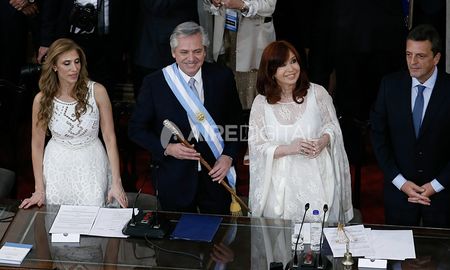 Alberto Fernández y Cristina Kirchner, la fórmula con la que el peronismo volvió al poder. Foto: Maiquel Torcatt. Alberto Fernández y Cristina Kirchner, la fórmula con la que el peronismo volvió al poder. Foto: Maiquel Torcatt.