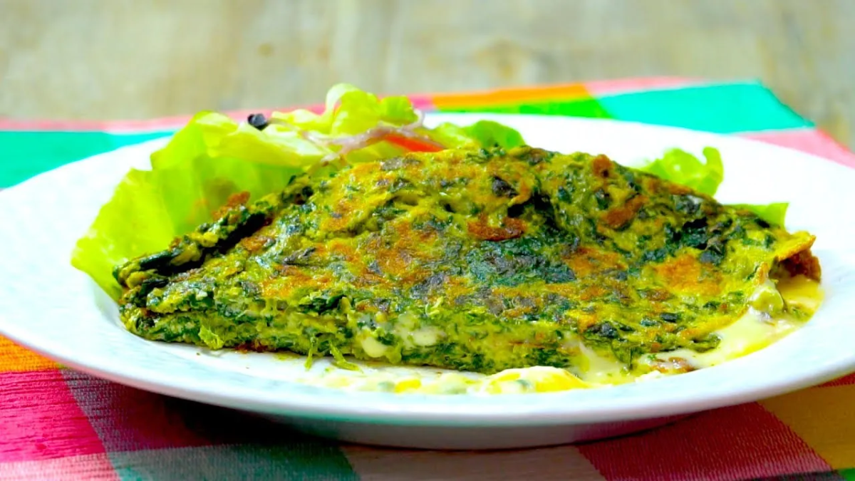 Jimena Monteverde enseñó a hacer el mejor omelette de espinaca. Jimena Monteverde enseñó a hacer el mejor omelette de espinaca.