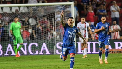 Llegó el descuento de Unión: mirá el gol de Mateo Del Blanco contra Newell's