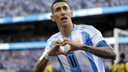 El vínculo entre Ángel Di María y una ciudad de Santa Fe: 