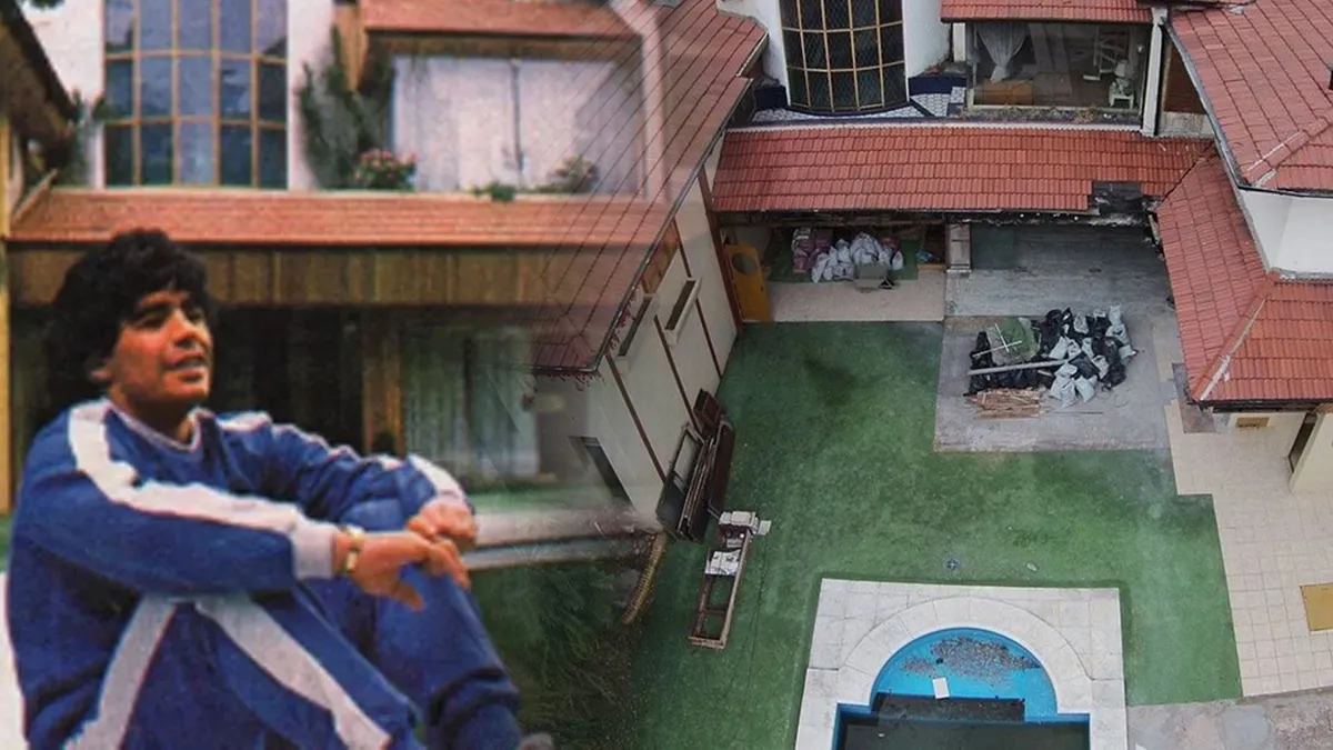 Misterio paranormal en la casa de Diego Maradona durante el partido de la Selección Nacional