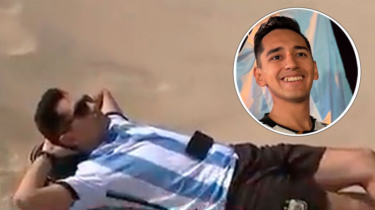 Jair vive en Qatar desde hace cuatro meses por trabajo.