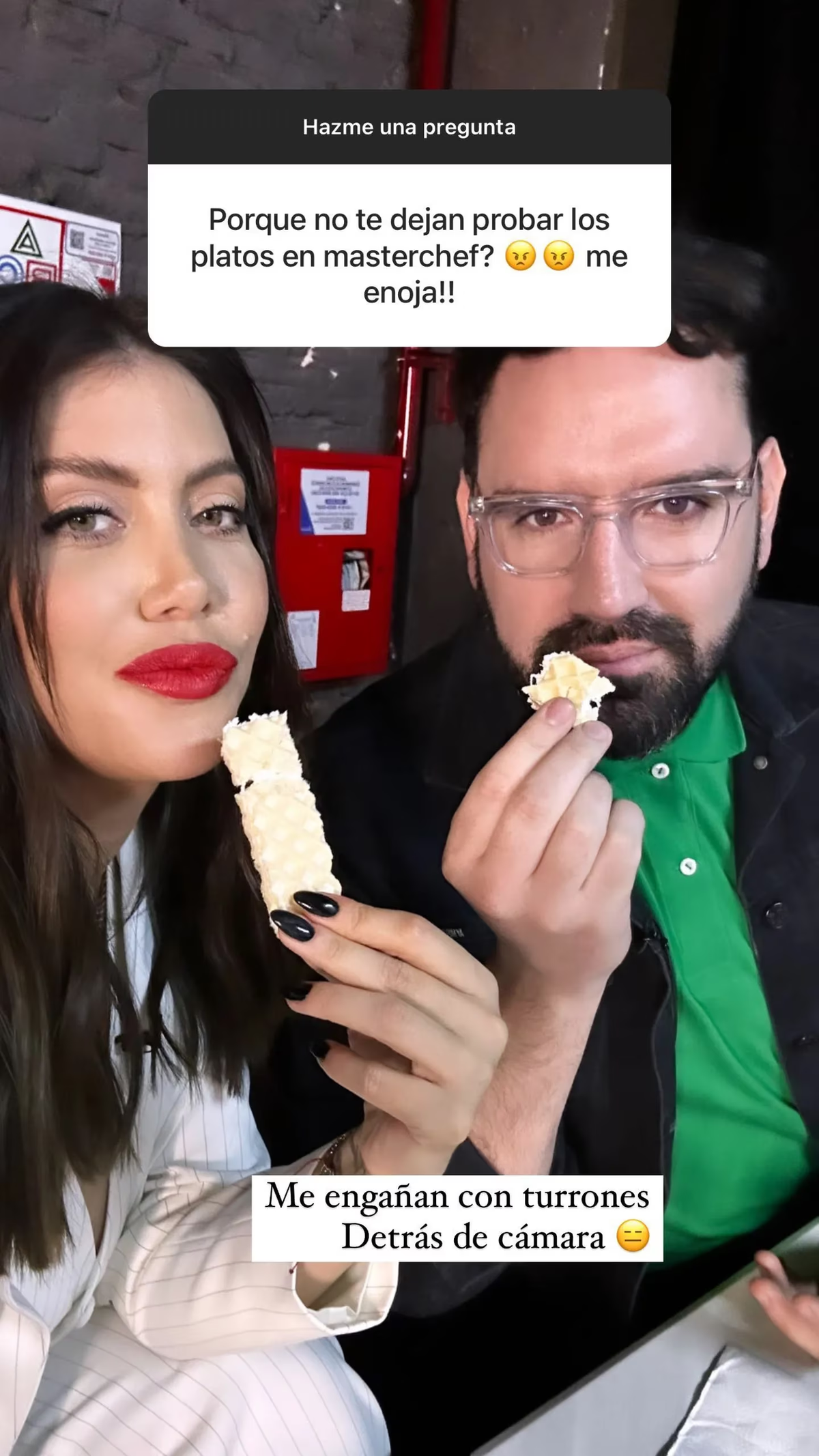 Tras ser consultada por sus seguidoras, Wanda Nara reveló la razón por la cual no prueba las comidas de los participantes.