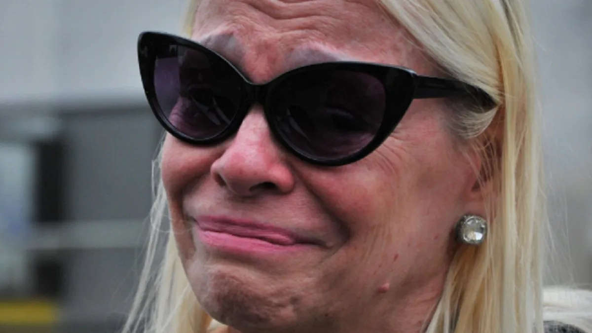 Silvia Süller dolida por su ruptura.