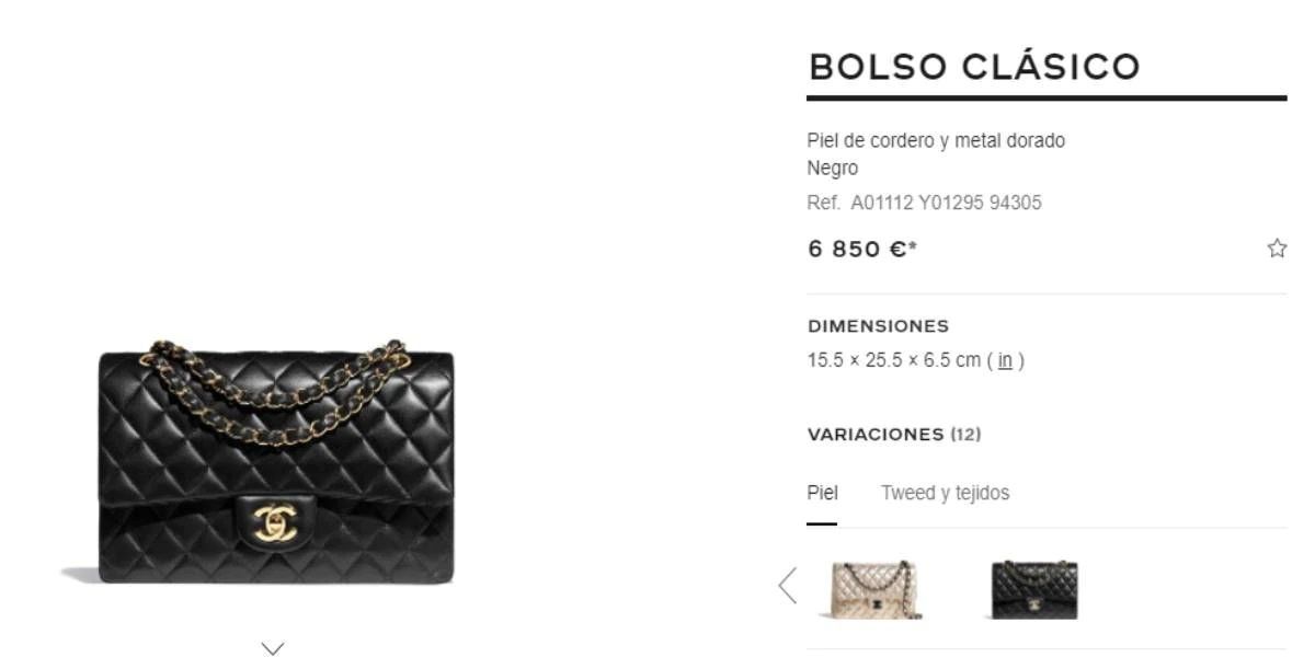 Bolso Chanel. Antonela Roccuzzo lo lució en color verde.