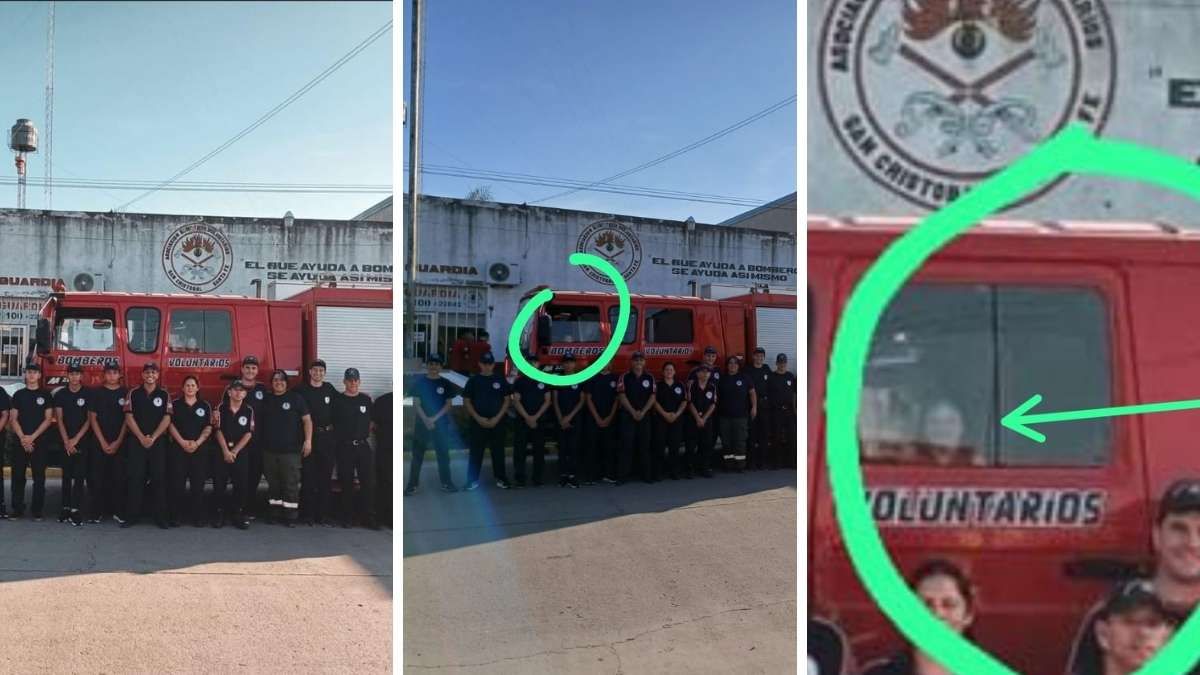El supuesto fantasma que apareció en San Cristóbal. El supuesto fantasma que apareció en San Cristóbal.