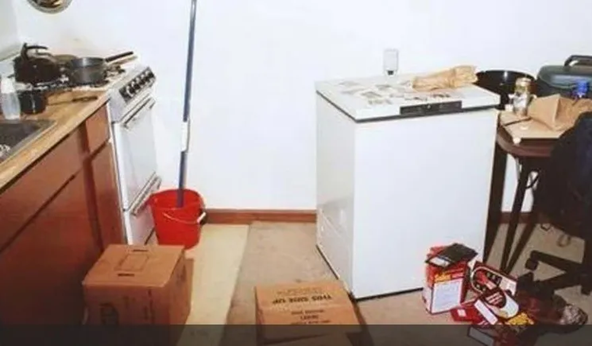 La cocina de Jeffrey Dahmer.