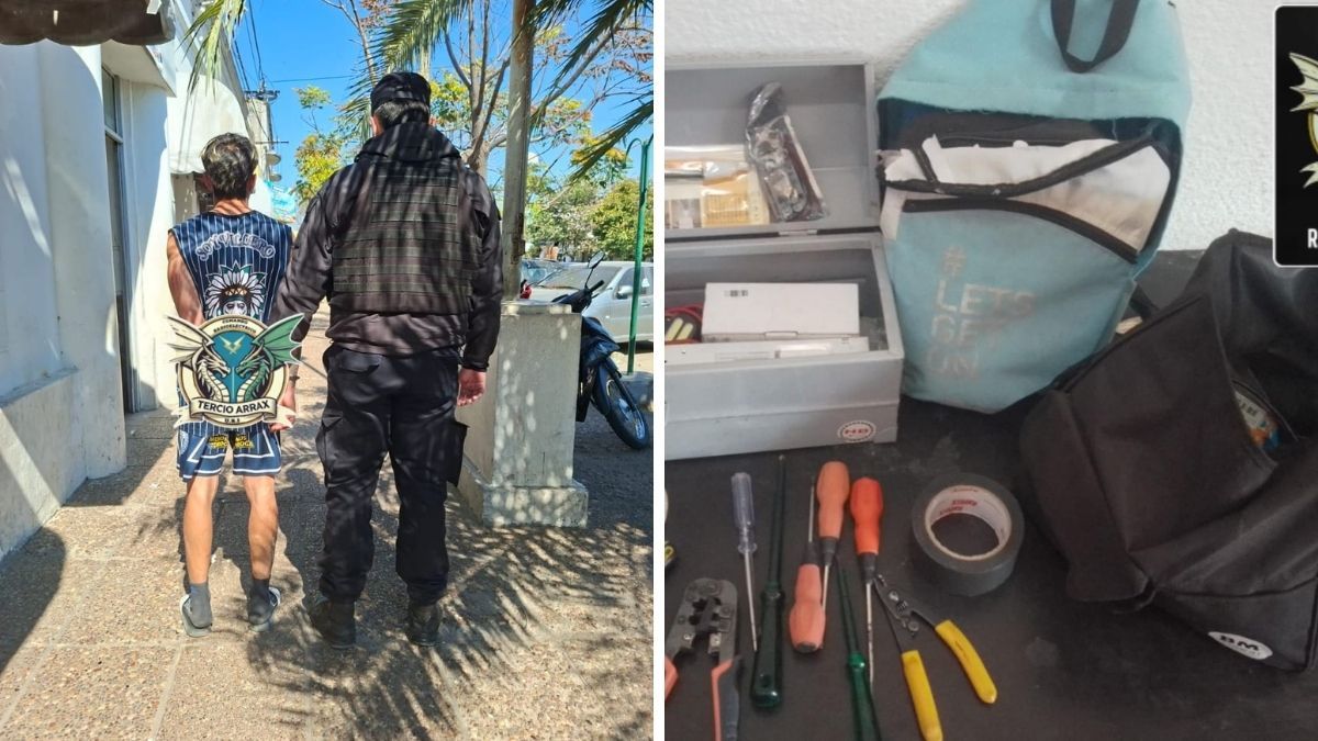 Un detenido por robarle a un trabajador en Santa Fe